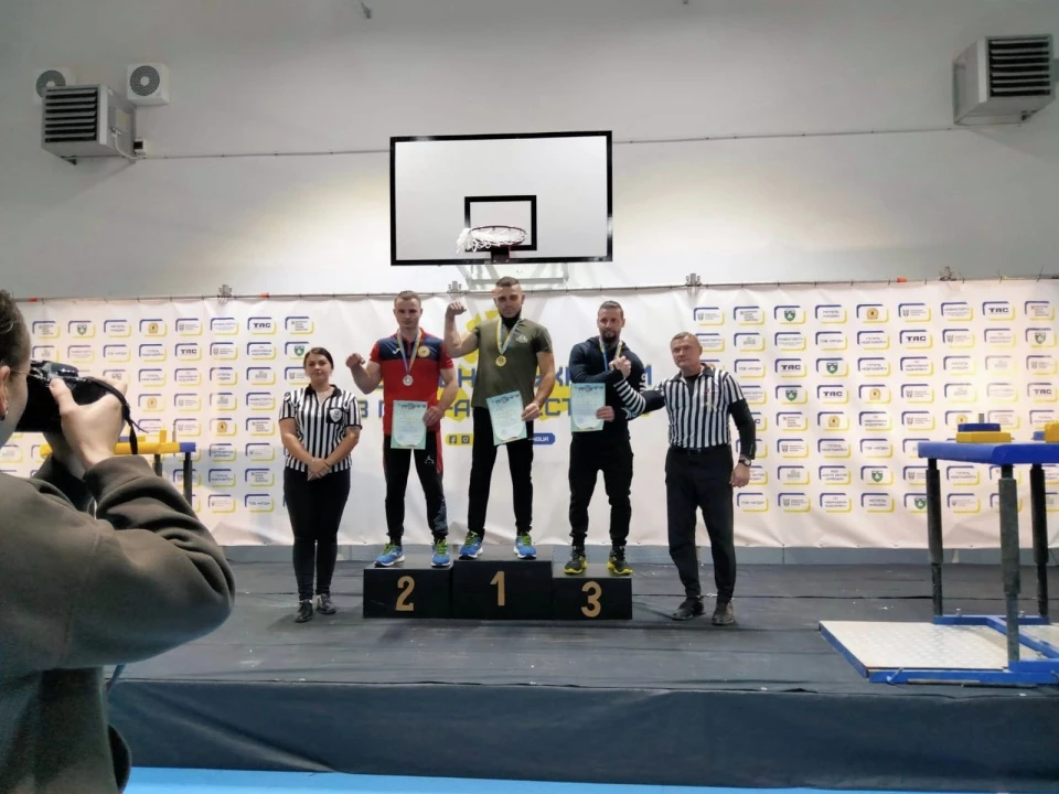 Спортсмен з Рівненщини переміг на чемпіонаті України з пара-армрестлінгу