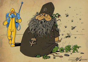 "Дезінфекція" в лаврах московського патріархату "Дезінфекція" в лаврах московського патріархату