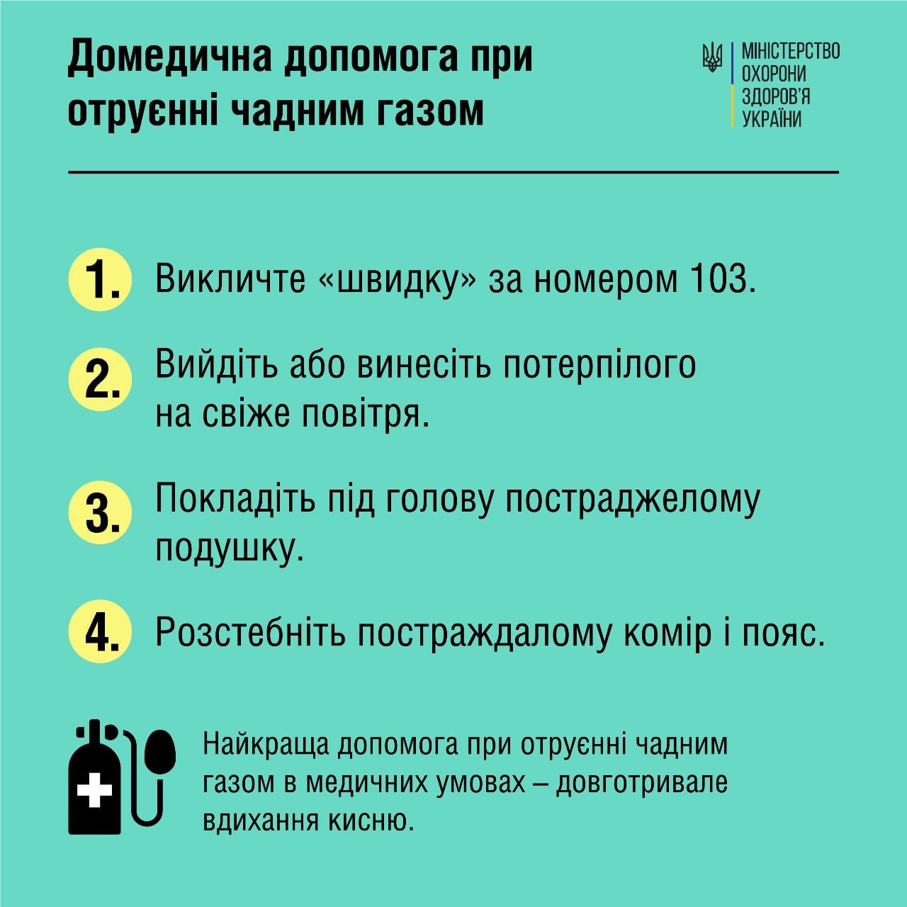 Опасность угарного газа: Минздрав Украины обнародовал памятку о возможной  угрозе отравления | Еспресо