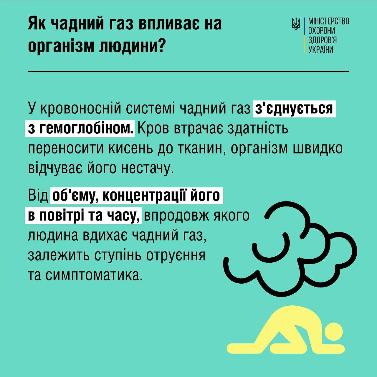 Опасность угарного газа: Минздрав Украины обнародовал памятку о возможной  угрозе отравления | Еспресо