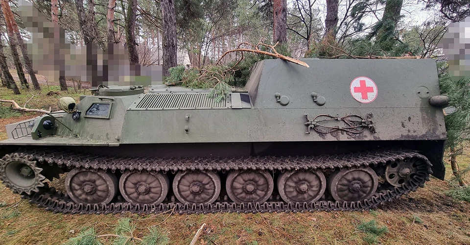 унікальний броньований МТЛБ