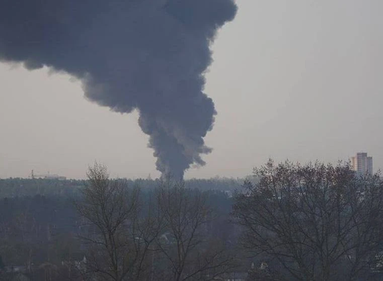 Пожежа в Брянській області