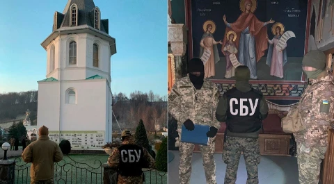 обшуки в монастирі Мукачівської єпархії УПЦ (МП)