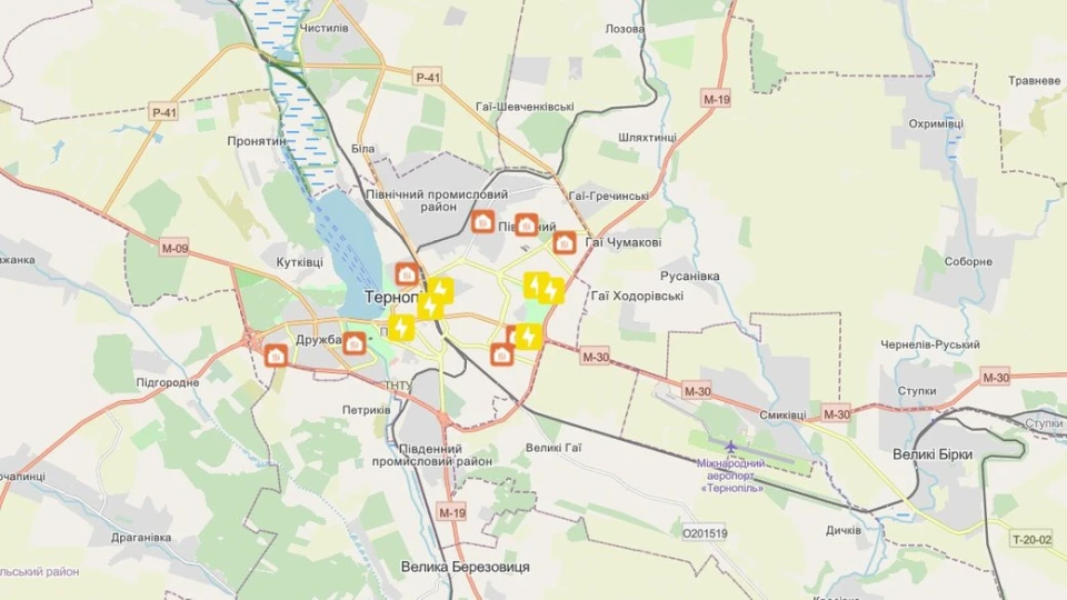 пункти обігріву
