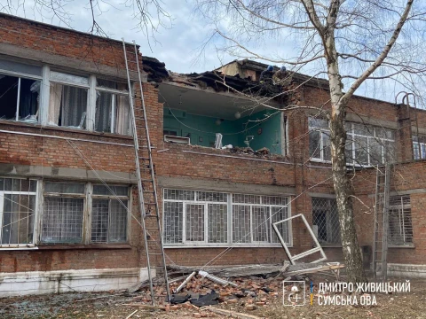 Російський обстріл, вибух, Сумщина