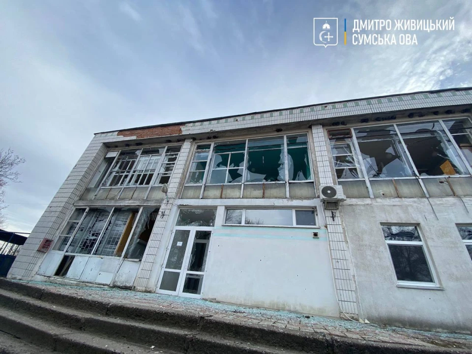 Російський обстріл, вибух, Сумщина