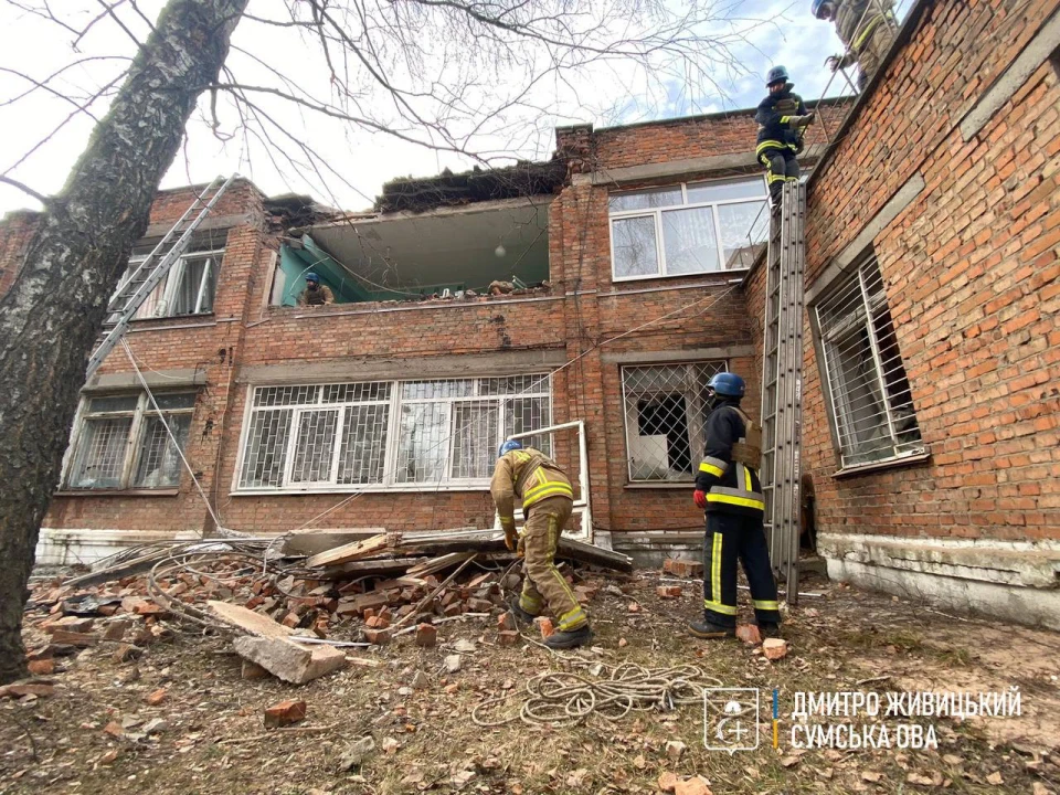 Російський обстріл, вибух, Сумщина