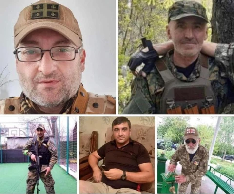 Грузинські добровольці, що загинули в Україні