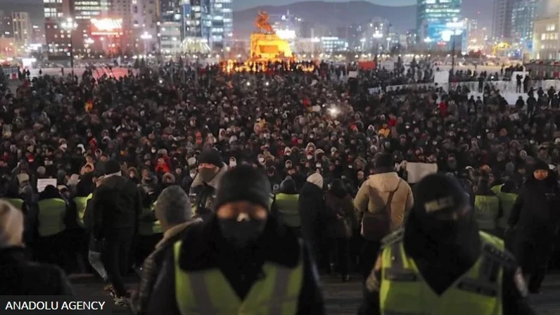 Протести у Монголії