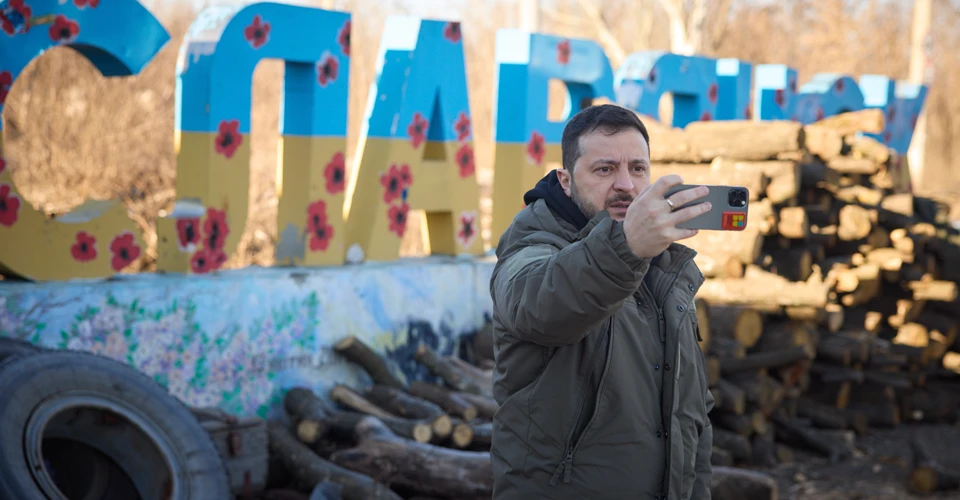 Володимир Зеленський у Слов’янську