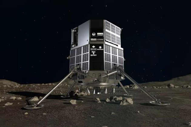 Запуск японського посадкового модуля Hakuto-R на Місяць