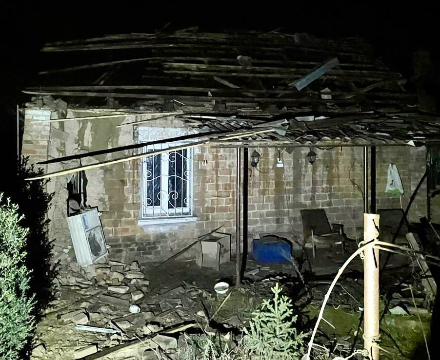 Наслідки обстрілів Нікополя