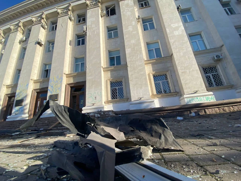 Обстріли Херсона