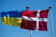 прапори України і Данії