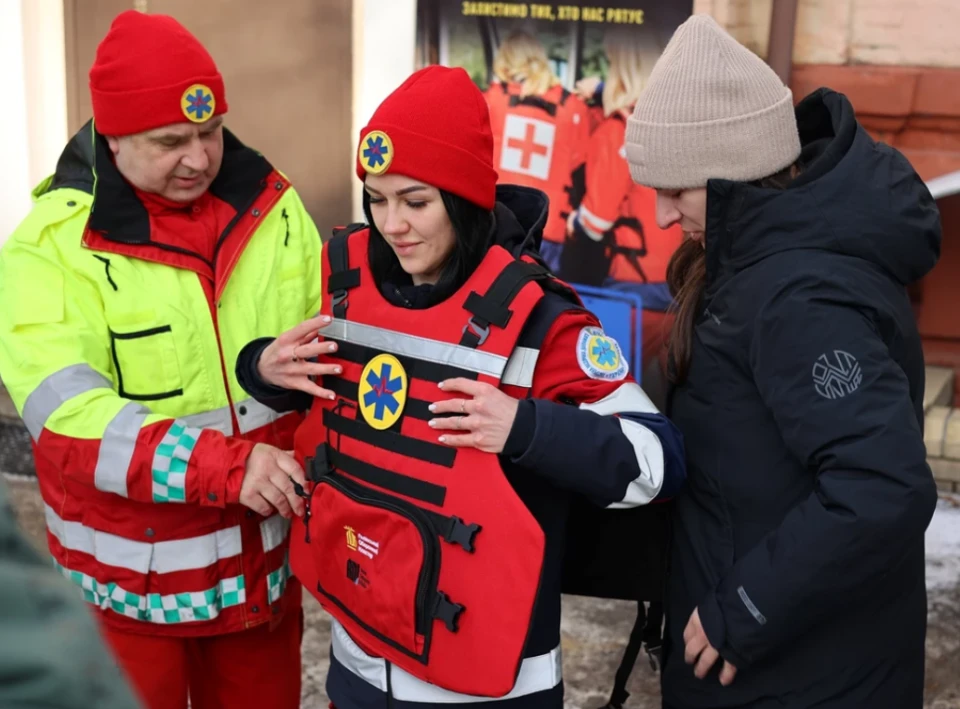 бронежилети для медиків