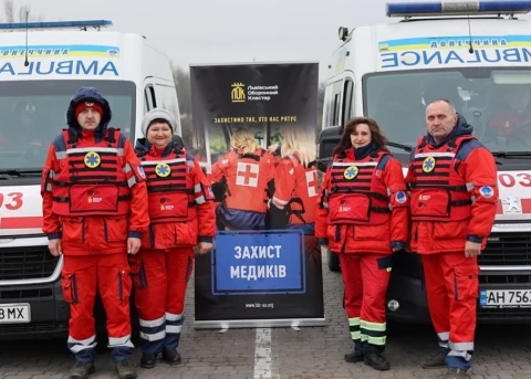 бронежилети для медиків