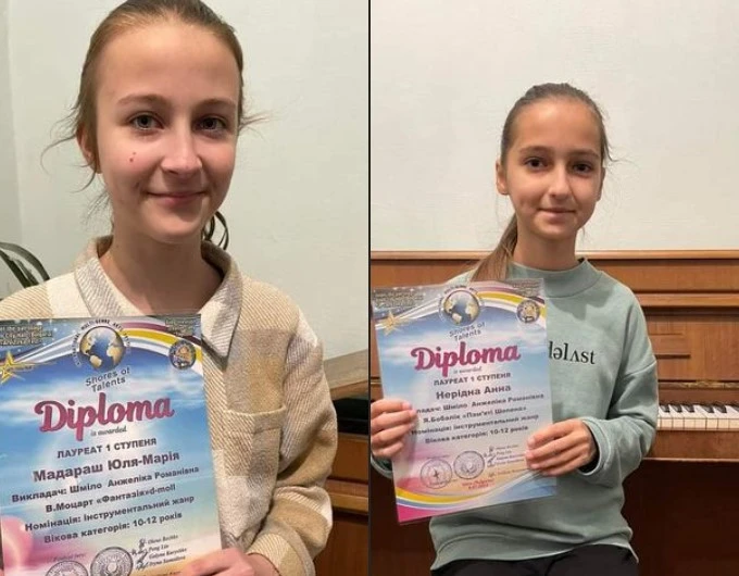 Дві піаністки зі Львівщини перемогли на міжнародному конкурсі в Болгарії