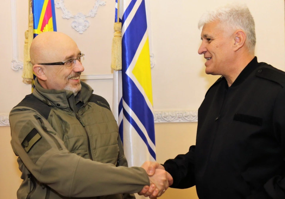 на фото: міністри оборони України та Болгарії