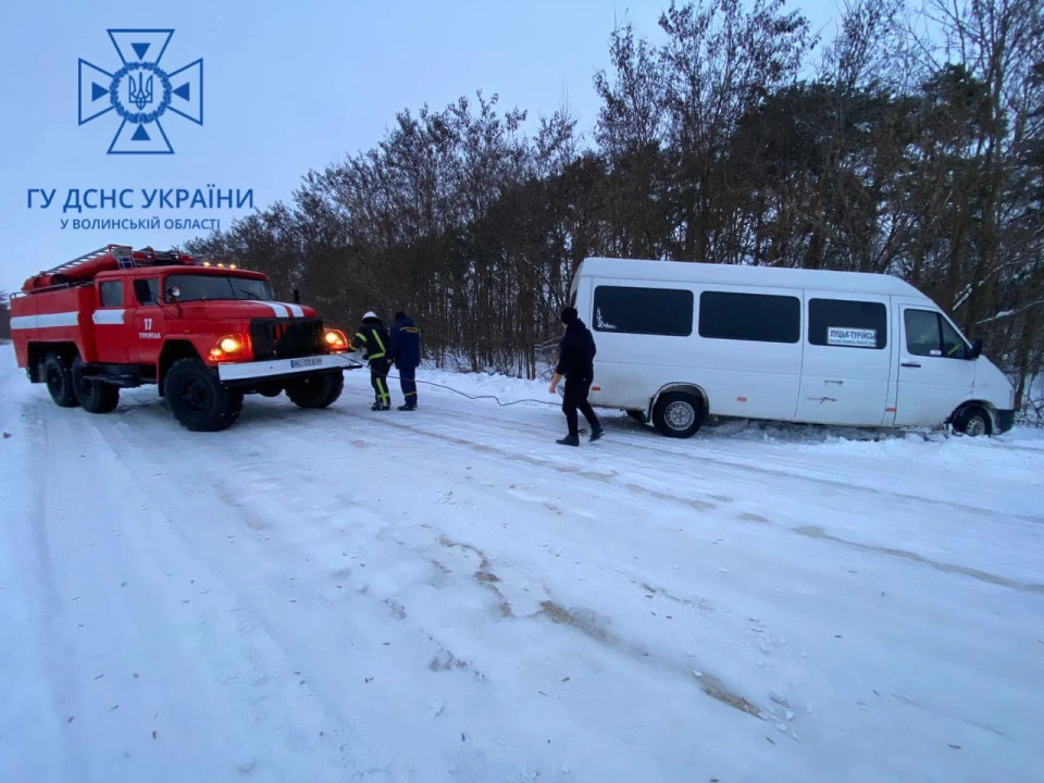 У волинських рятувальників узимку небагато часу для перепочинку