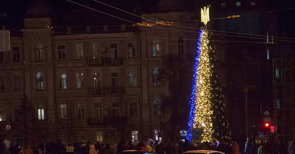 новорічна ялинка в Києві