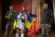 На фото: Світлана Тарабарова виступила перед бійцями "Холодного Яру"