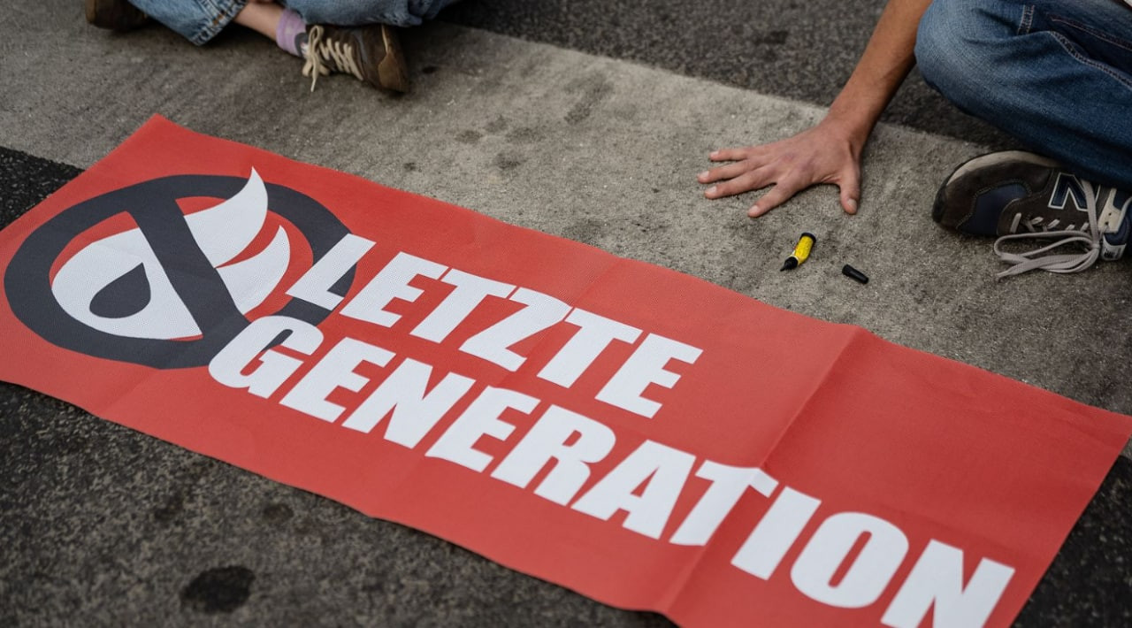 Кліматичні активісти організації "Letzten Generation"