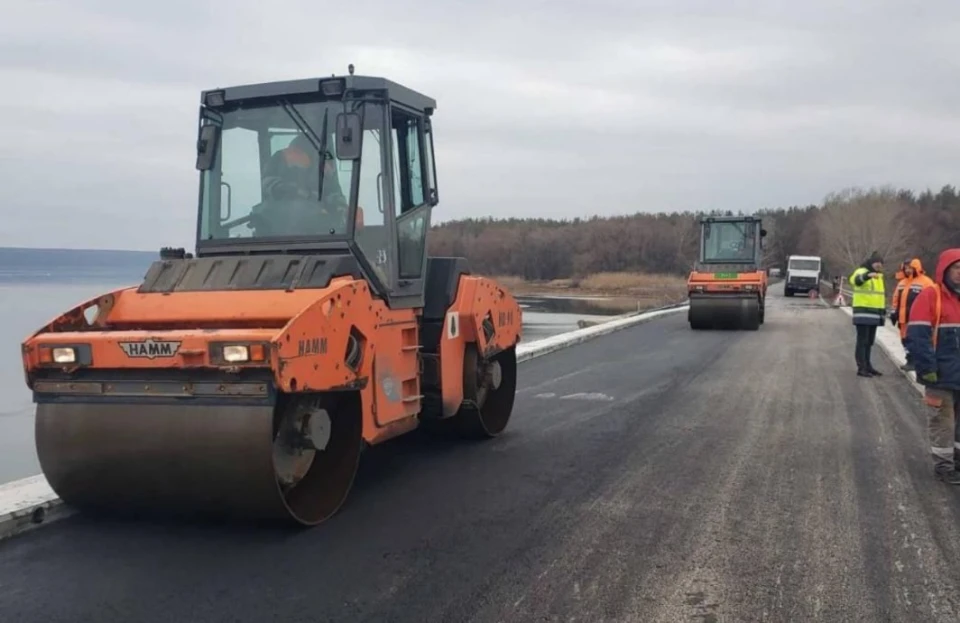 На Харківщині відновили міст на Печенізькому водосховищі