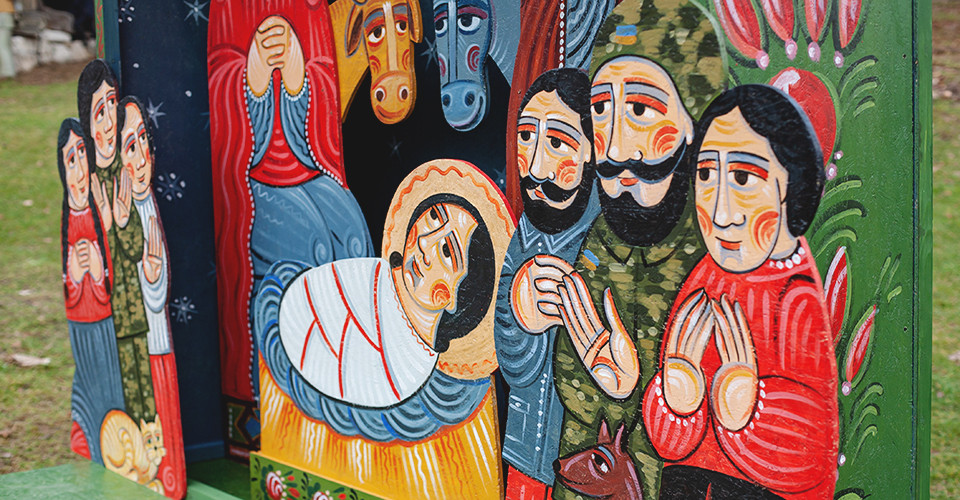 Шопка для захисників, Львів