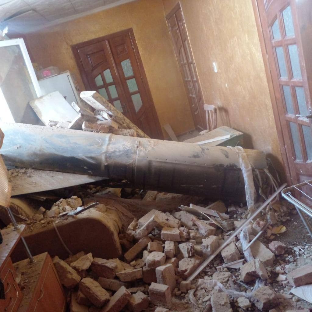 Ворожа ракета прилетіла в будинок на Франівщині