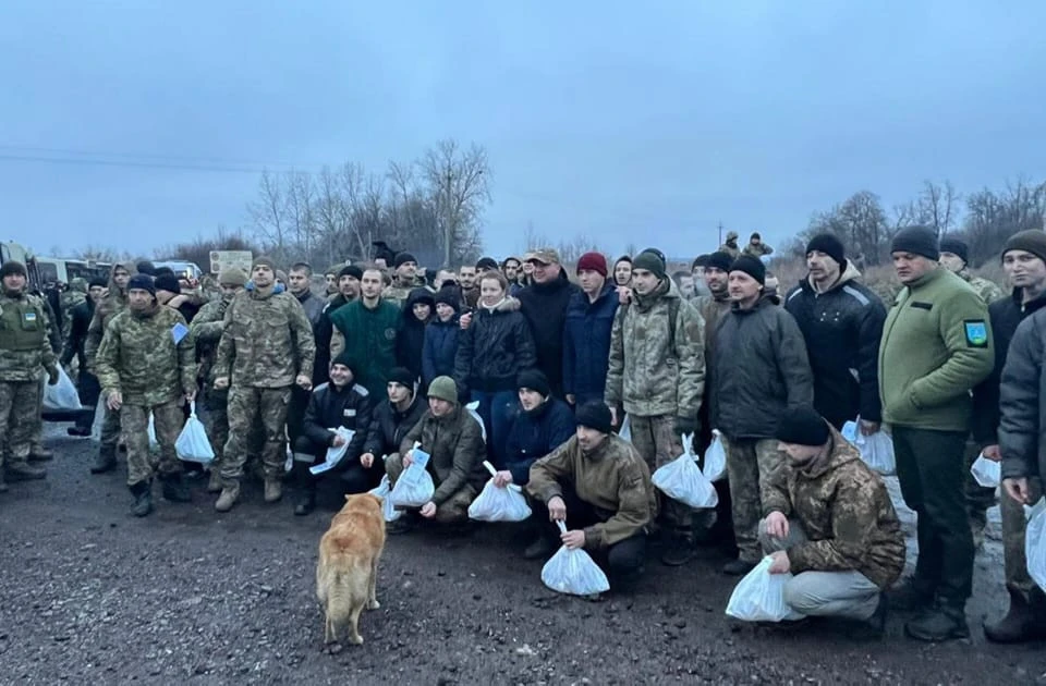 звільнені полонені
