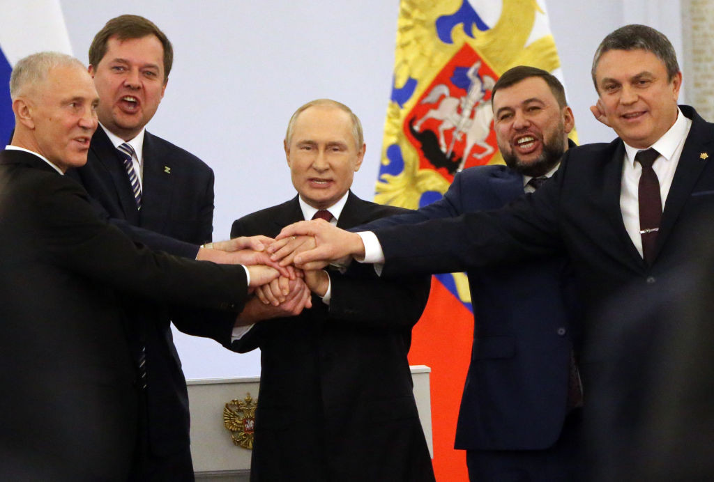 Путін, Сальдо, Пушилін, Пасічник, Балицький