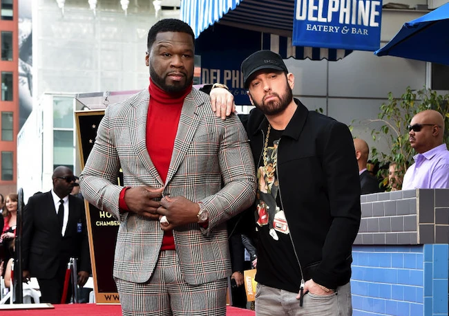На фото: Емінем та 50 Cent