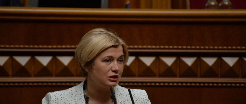Ірина Геращенко, Європейська Солідарність