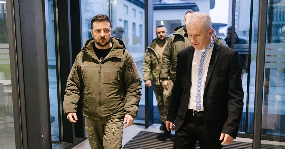 Володимир Зеленський в УКУ