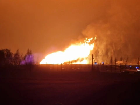 вибух на газопроводі в Литві