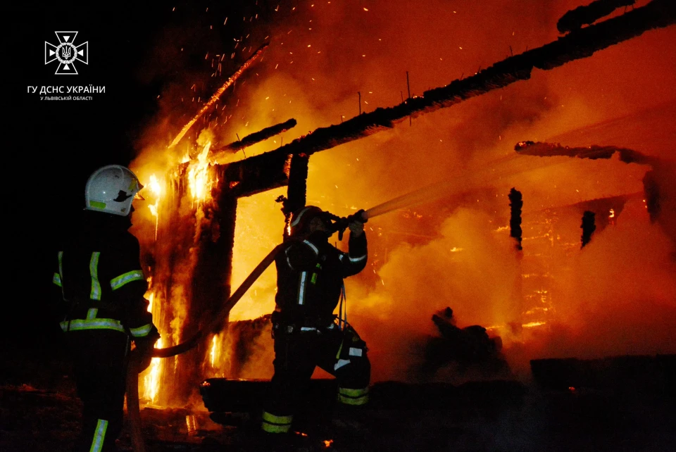 пожежа у Винниках