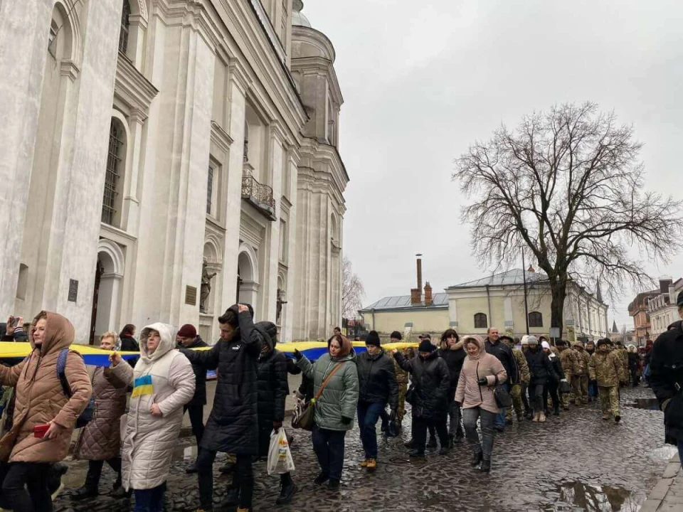 День Соборності у Луцьку