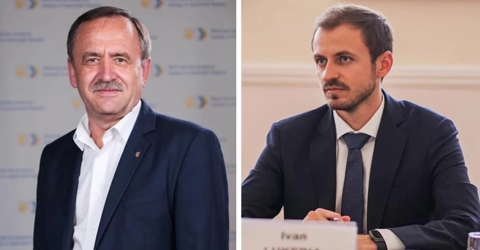 Вячеслав Негода та Іван Лукеря