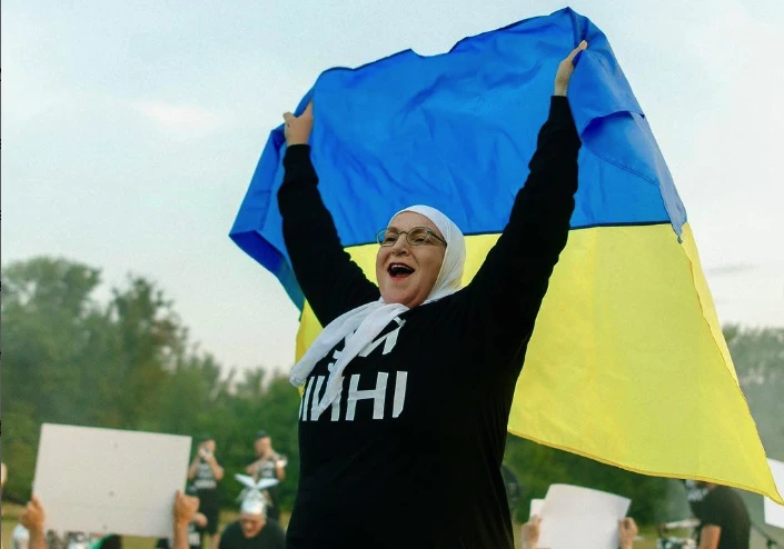На фото: "Мама" Сердючки Інна Білокінь