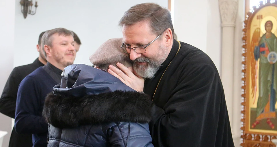 зустріч глави УГКЦ з родинами полонених та загиблих воїнів