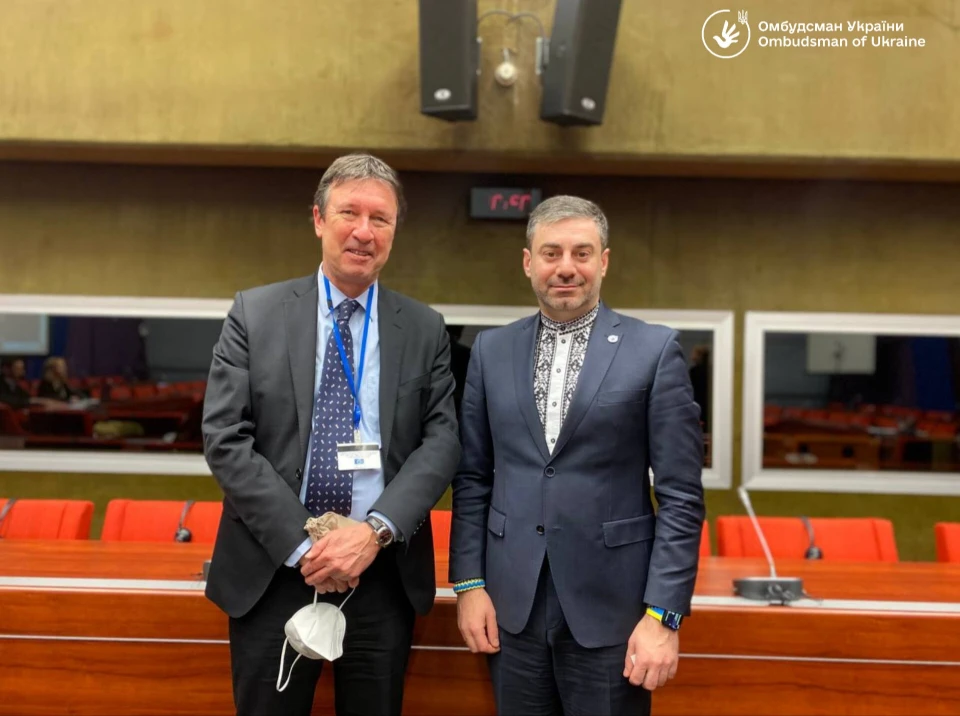 Лубінець обговорив із представником Ради Європи проблему депортації до РФ українських дітей