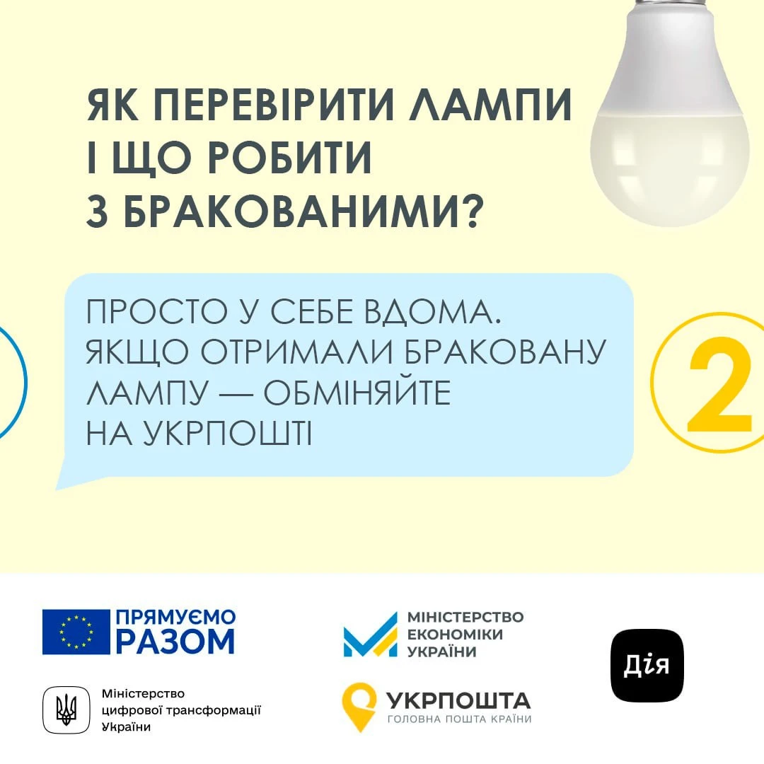 на фото інструкція, як замінити старі лампи