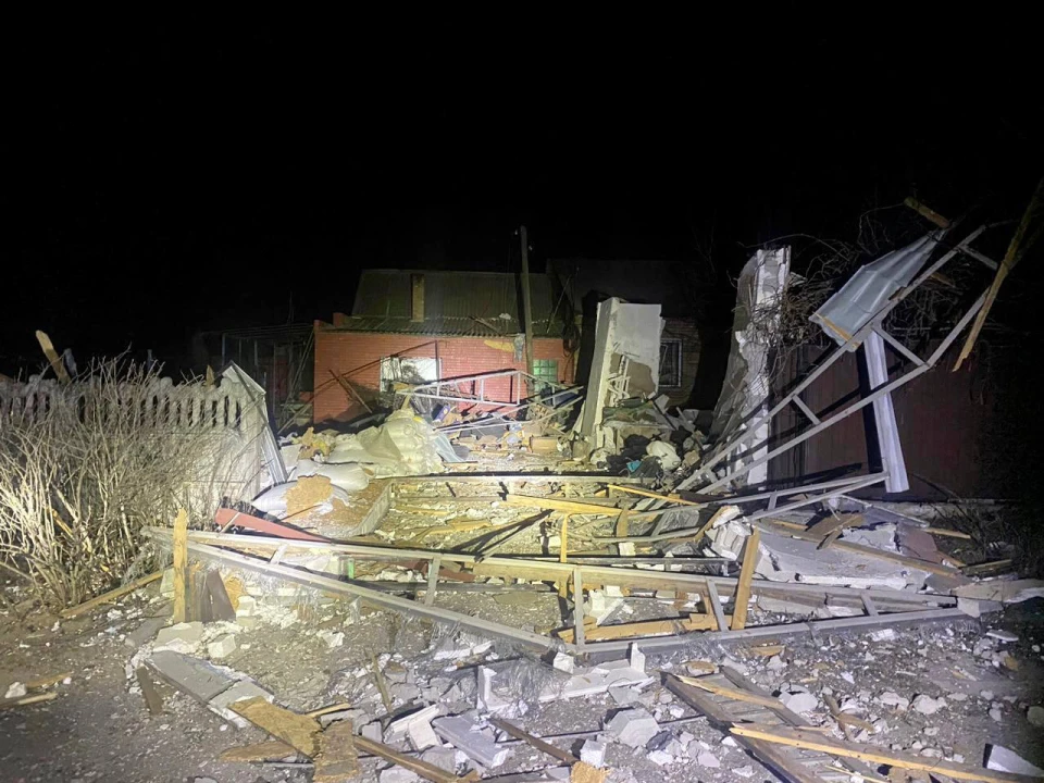 Ворожі війська вночі обстріляли Нікополь