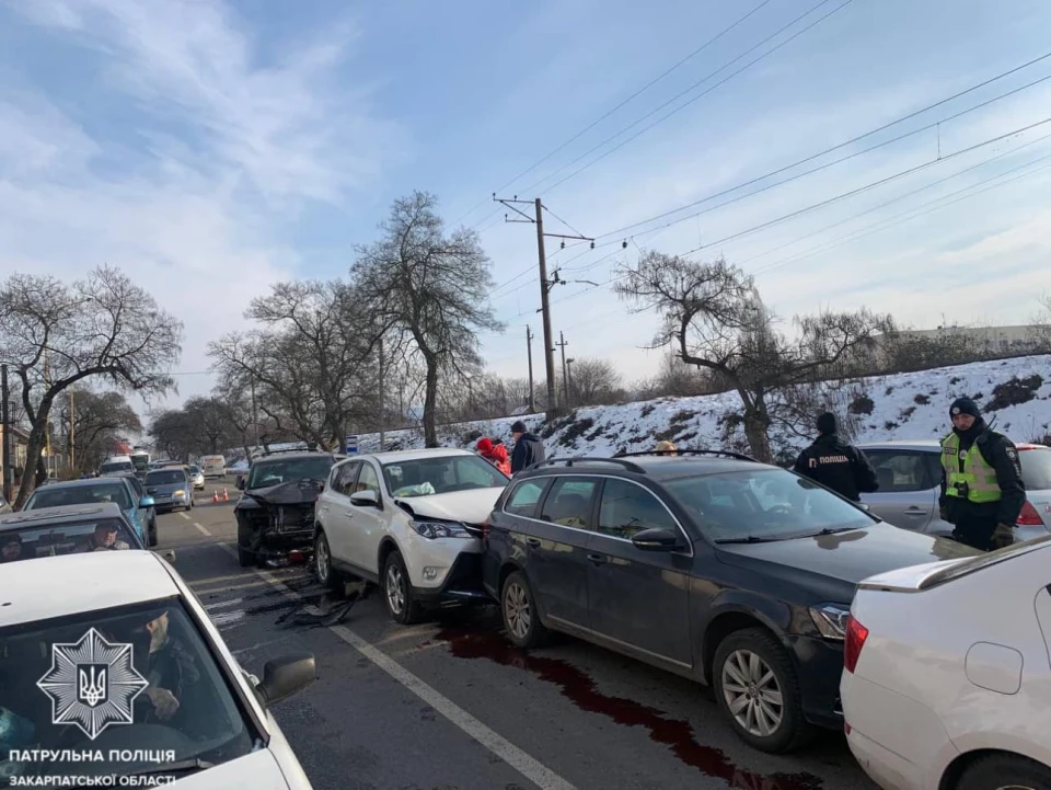 ДТП в Ужгороді