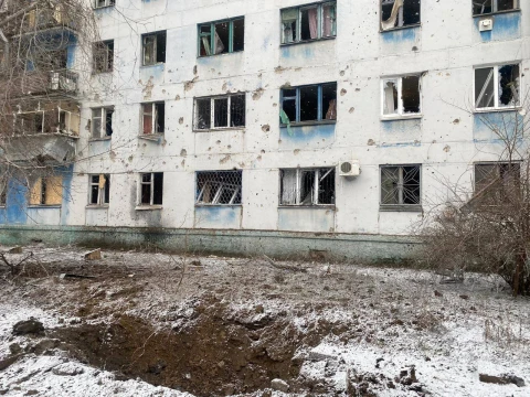 Окупанти обстріляли Нікополь зі ствольної артилерії