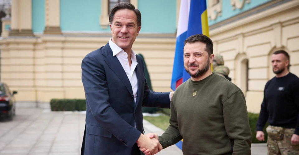 Володимир Зеленський та Марк Рютте