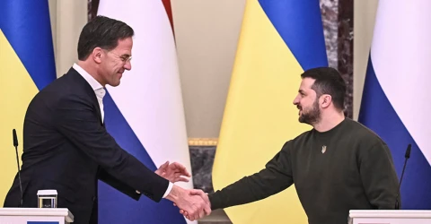 Володимир Зеленський та Марк Рютте