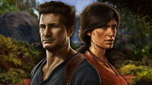 На фото: кадр з гри Uncharted