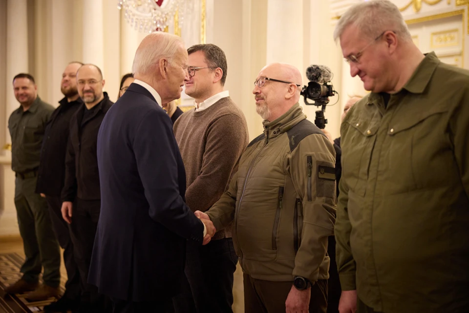 Джозеф Байден і Олексій Резніков