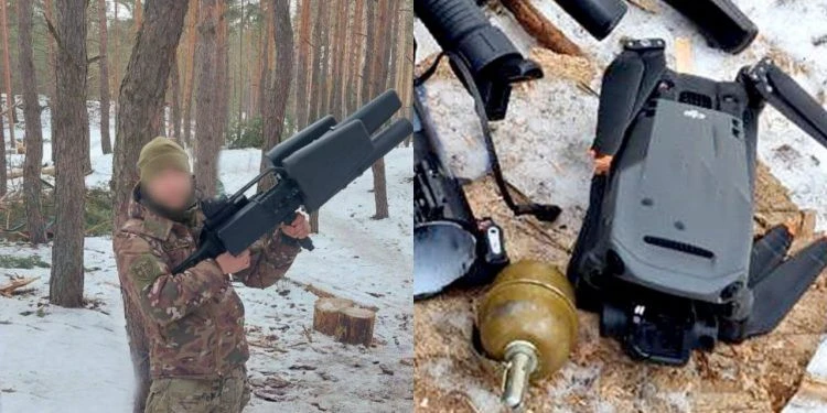 Тернопільські бійці приземлили ворожий дрон
